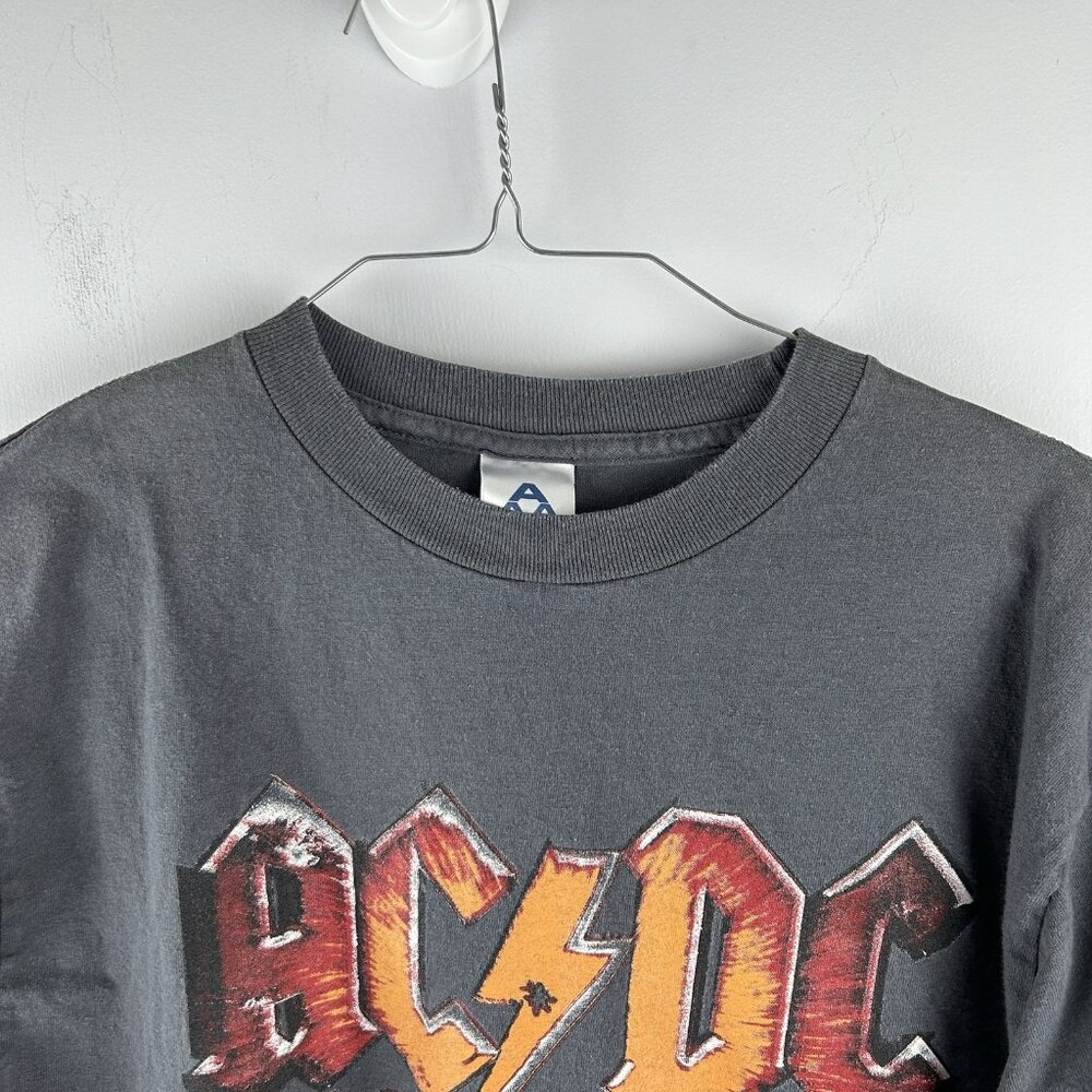 AC/DC 2005 Jailbreak 74 Long Sleeve T-Shirt M Gray, with Logo Design - Picture 2 of 8
